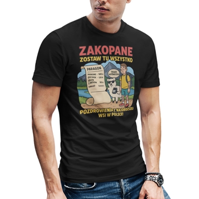 KOSZULKA  WAKACYJNA Zakopane Zostaw Wszystko